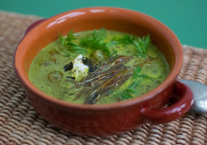 Zöld leves, avagy mindenből érdemes levest főzni …